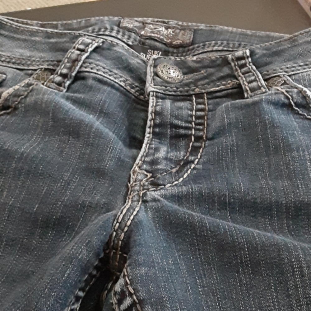 Silver  jeans